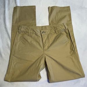 Carhartt women’s size 4 khaki pants straight leg